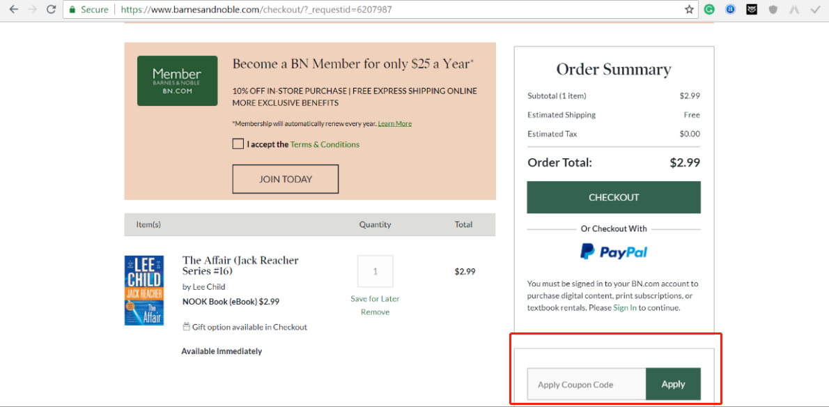 Barnes&Noble Coupons 01