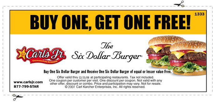 Carl's Jr Coupons 01