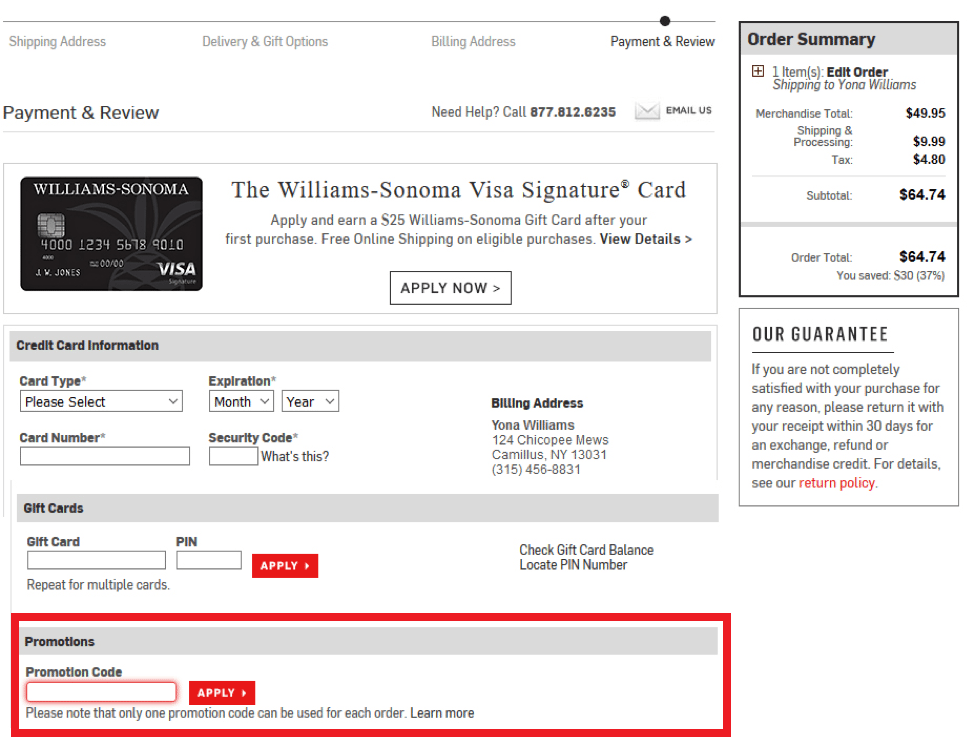 WilliamsSonoma Coupons, Promo Codes & Deals May2023