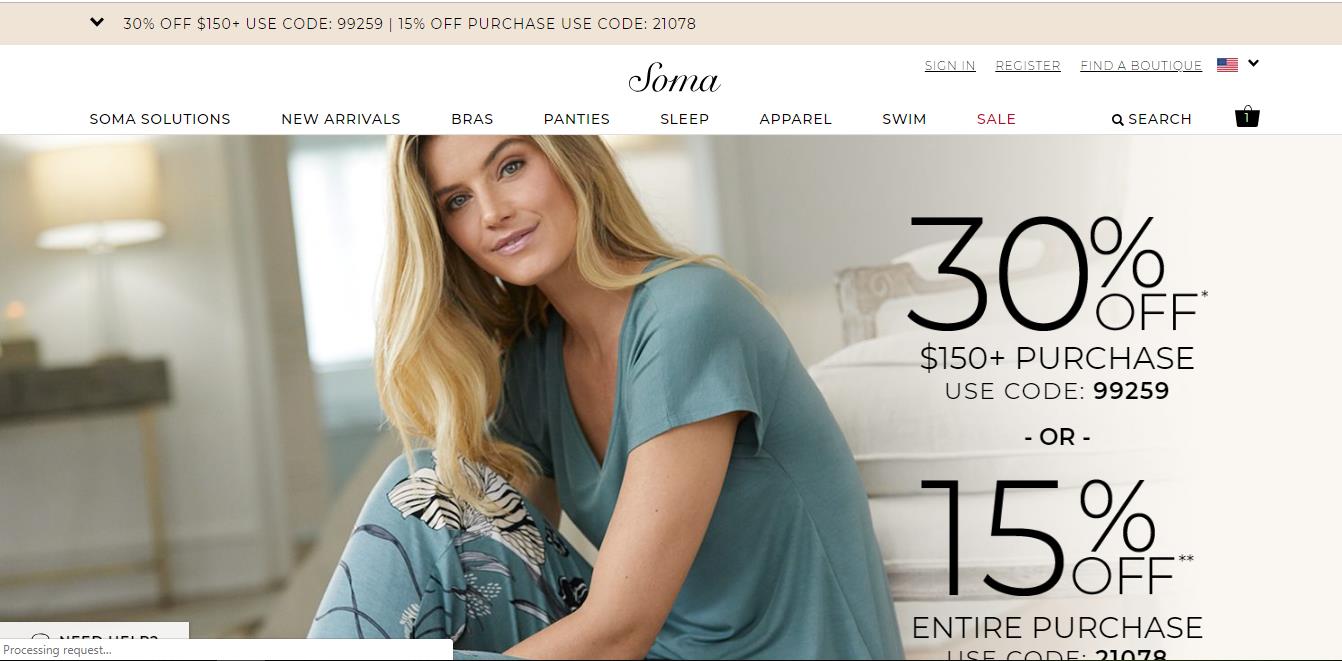 75 OFF Soma Intimates Coupons, Promo Codes & Deals May2023