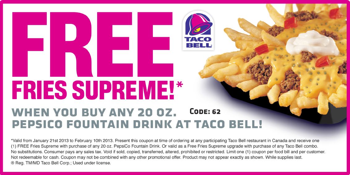 Taco Bell Coupons Promo Codes Deals Jul 2023