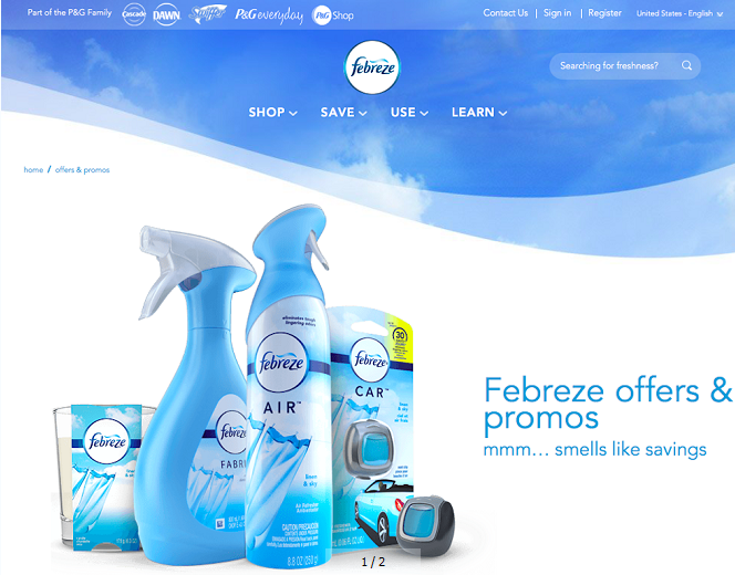 Febreze Coupons 02