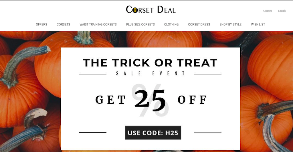 CorsetDeal Coupons