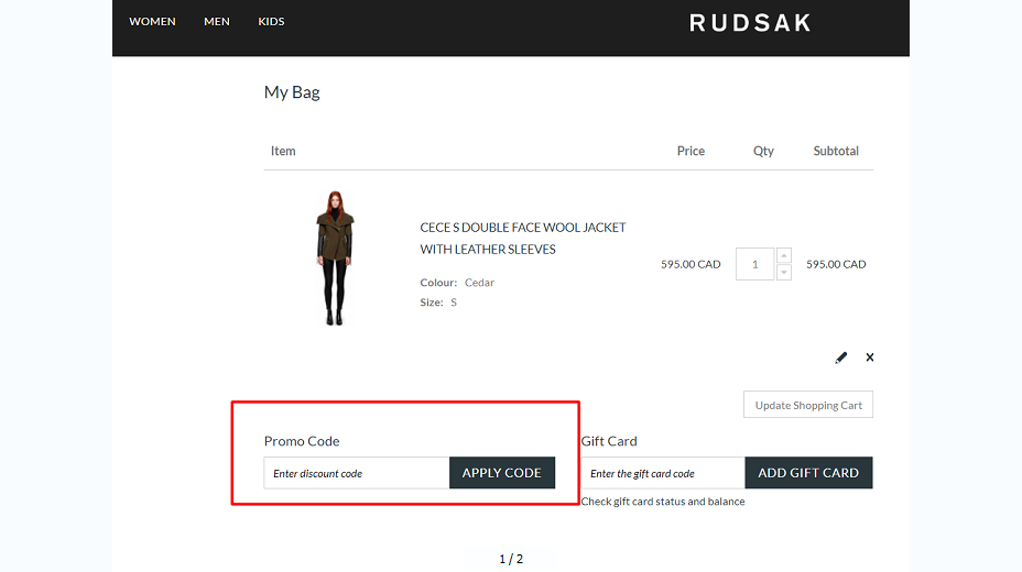 Rudsak Coupons