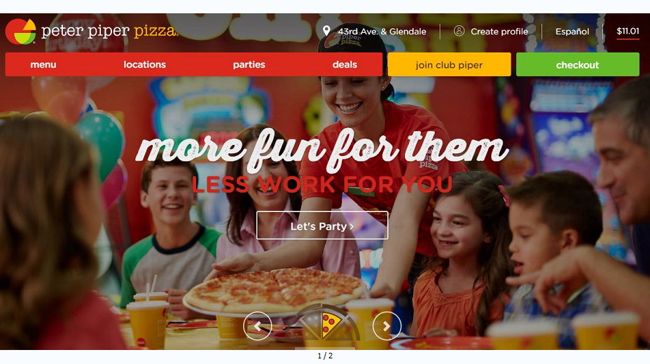 12% OFF Peter Piper Pizza Coupons, Promo Codes & Deals Jun-2023