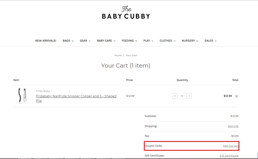 The Baby Cubby Coupons