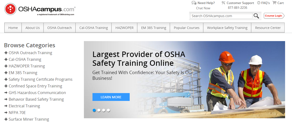 OSHA Campus Coupons