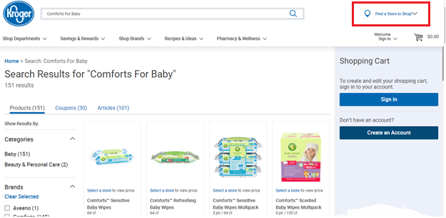 Comforts For Baby Coupons