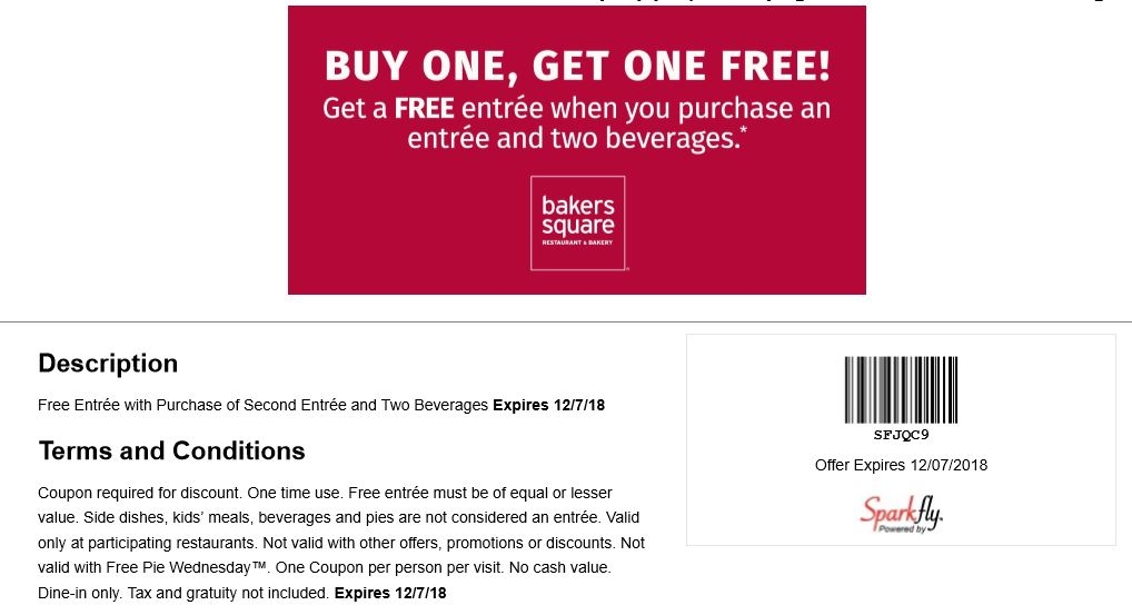 Bakers Square Coupons, Promo Codes & Deals May2020